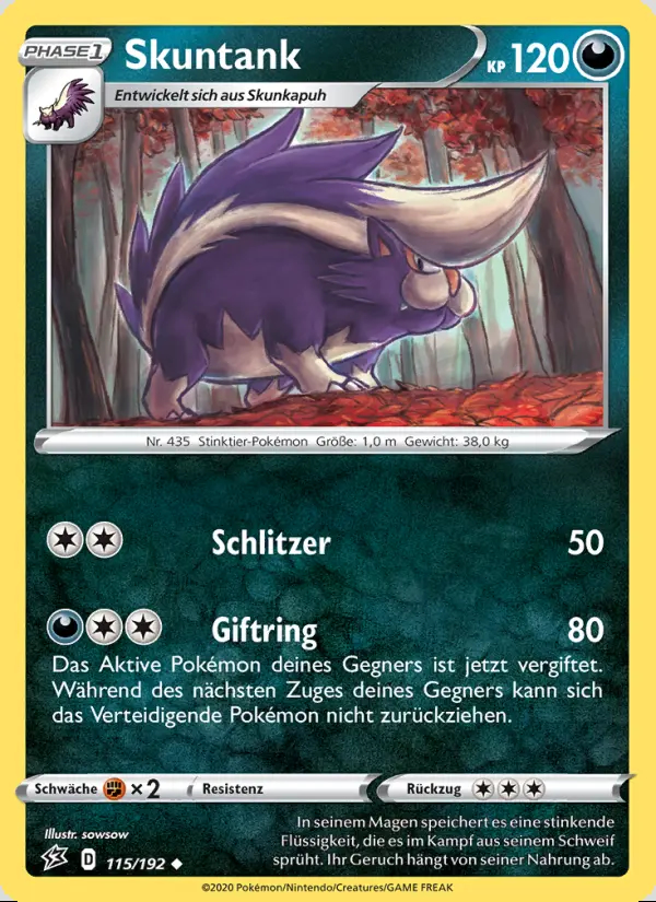 Image of the card Skuntank