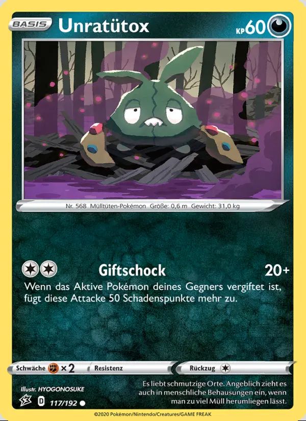 Image of the card Unratütox