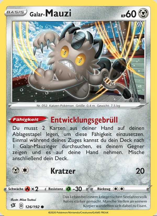 Image of the card Galar-Mauzi