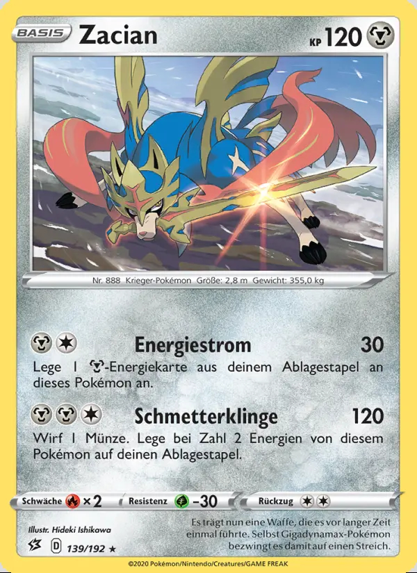 Image of the card Zacian