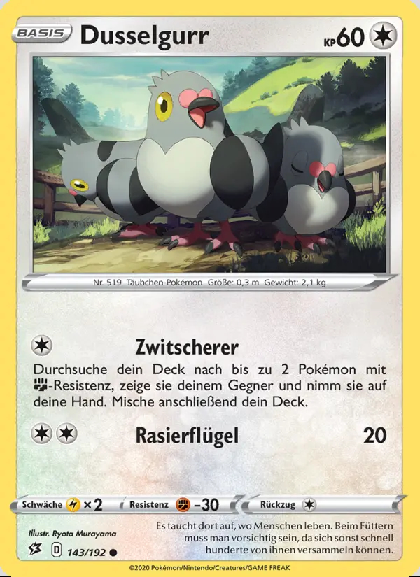 Image of the card Dusselgurr