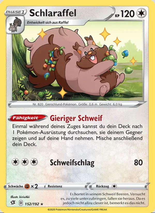 Image of the card Schlaraffel