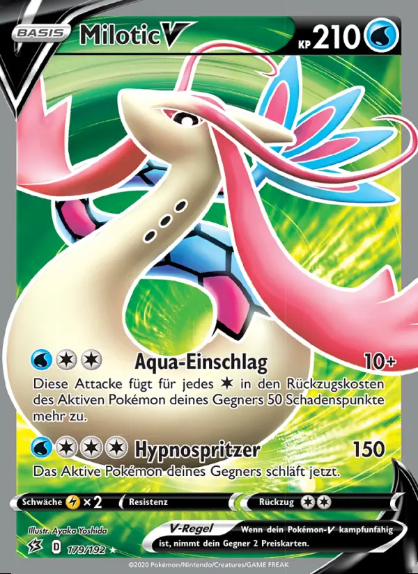 Image of the card Milotic V