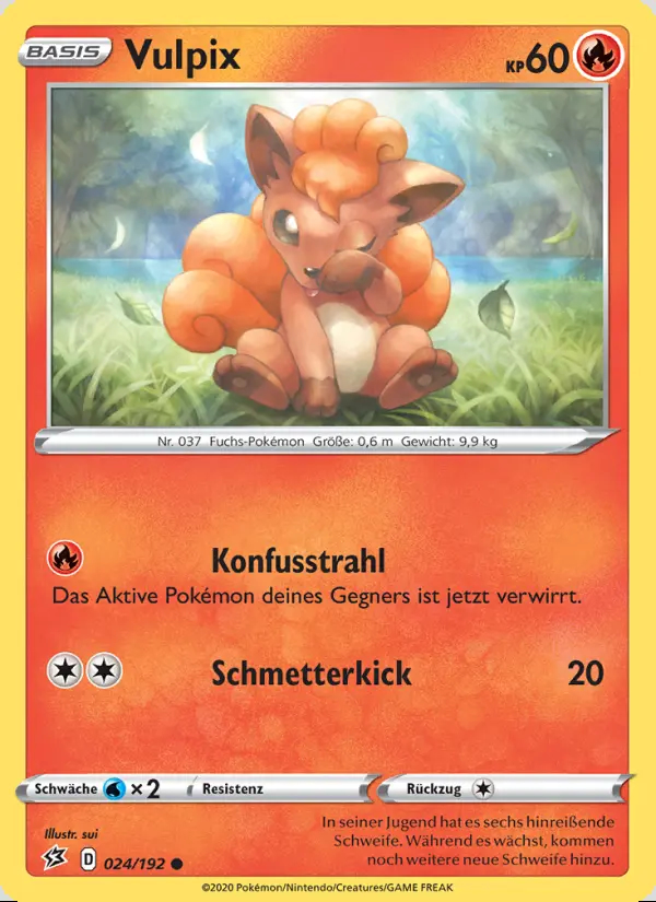 Image of the card Vulpix