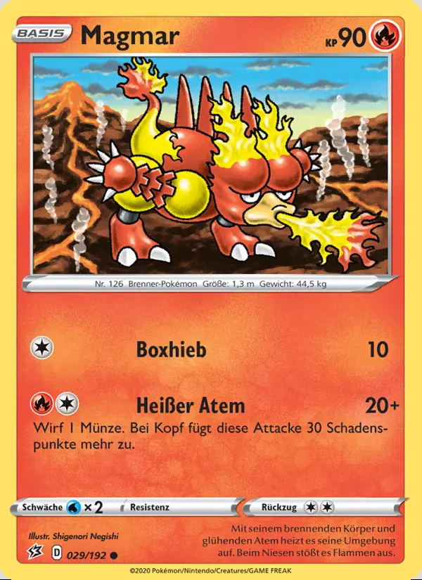 Image of the card Magmar