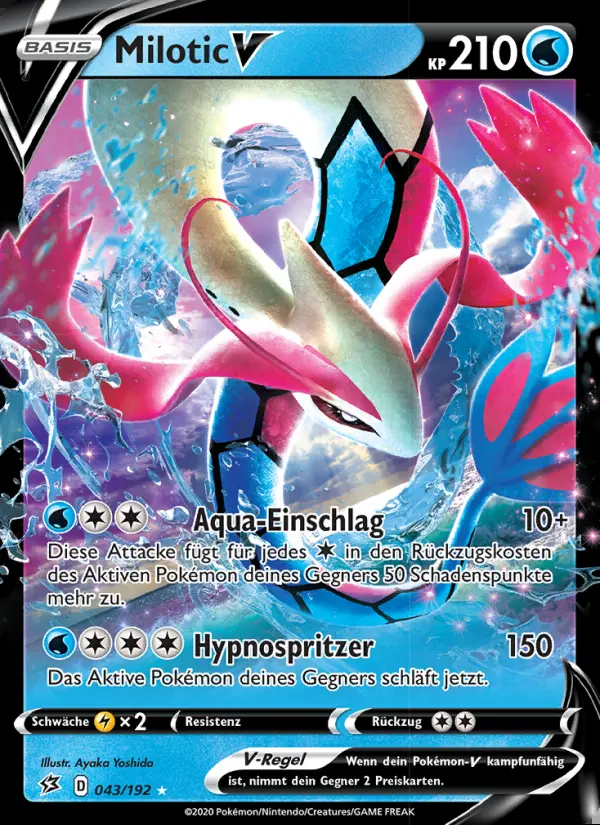 Image of the card Milotic V