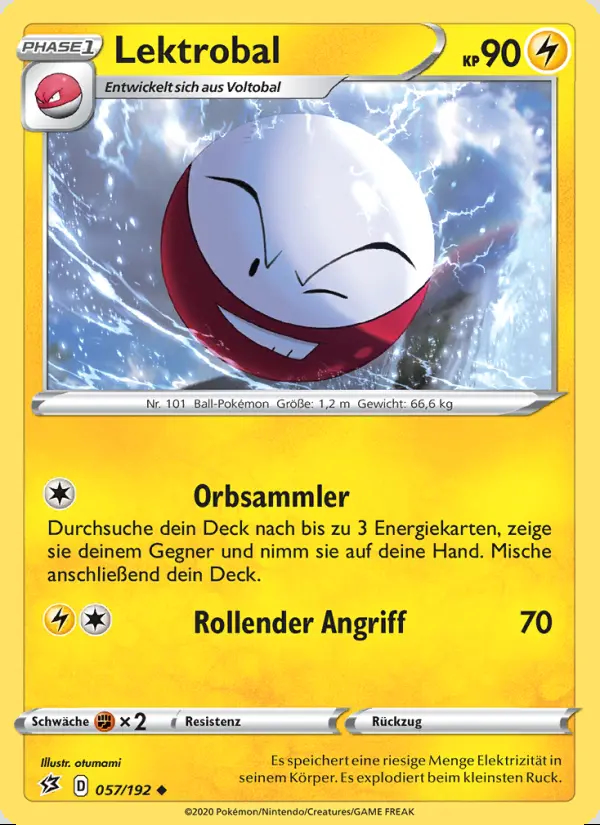 Image of the card Lektrobal