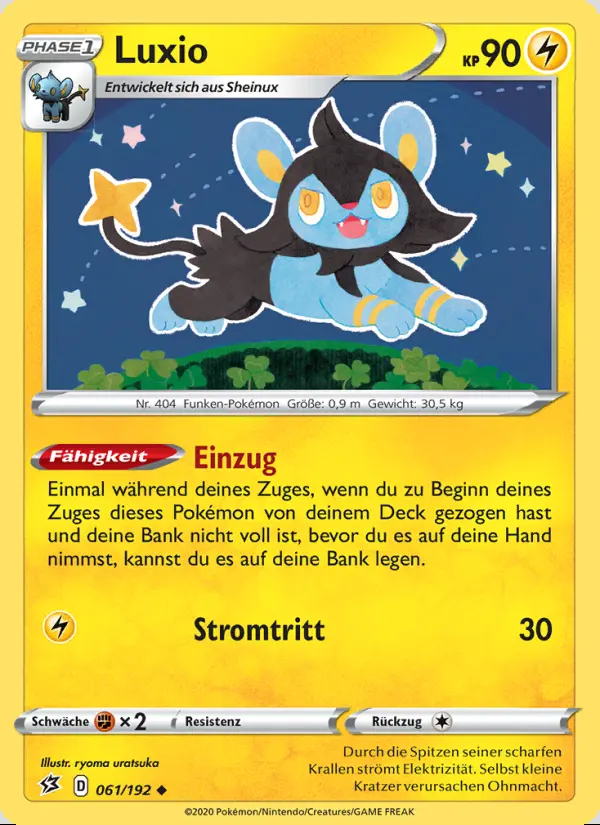 Image of the card Luxio