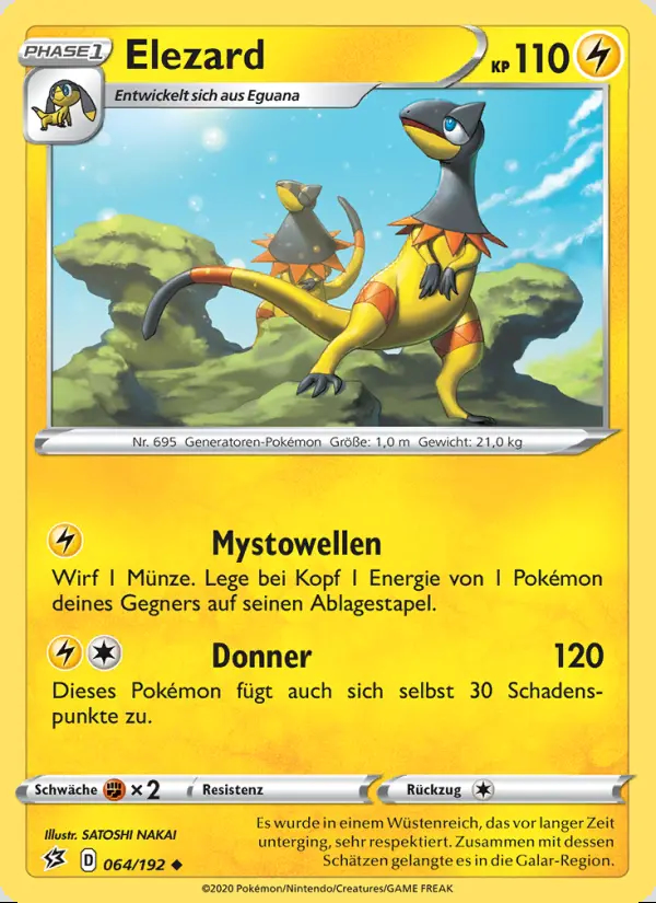 Image of the card Elezard