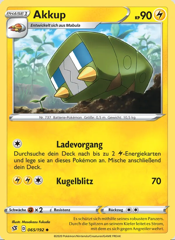 Image of the card Akkup