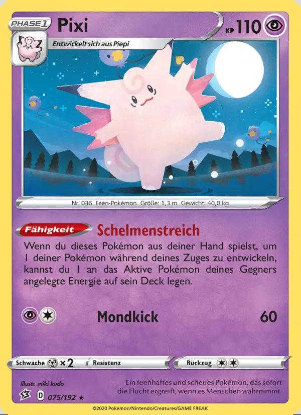 Image of the card Pixi