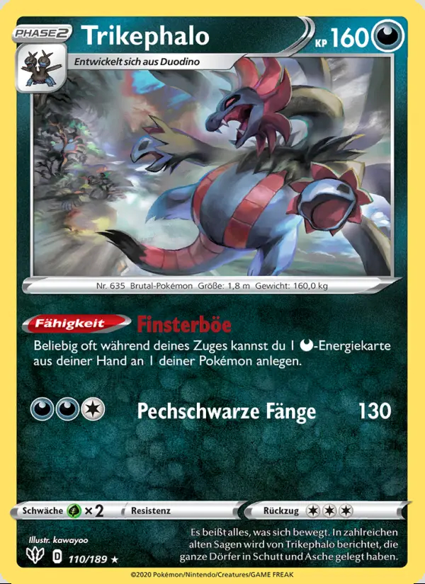 Image of the card Trikephalo