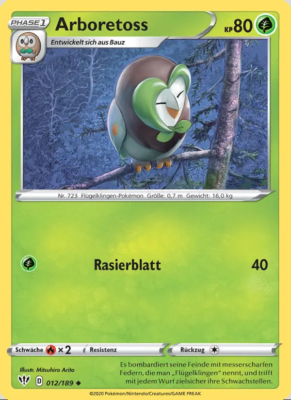 Image of the card Arboretoss