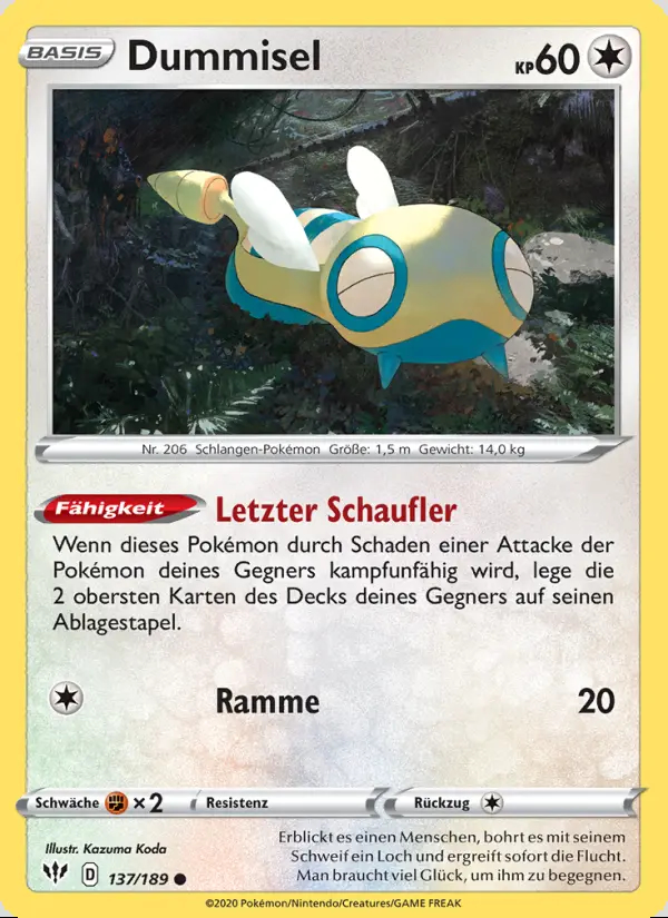 Image of the card Dummisel