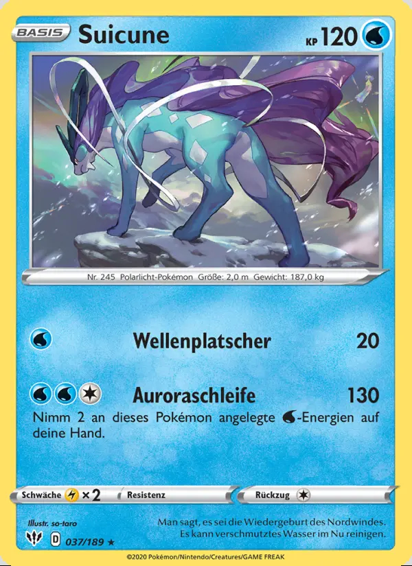 Image of the card Suicune