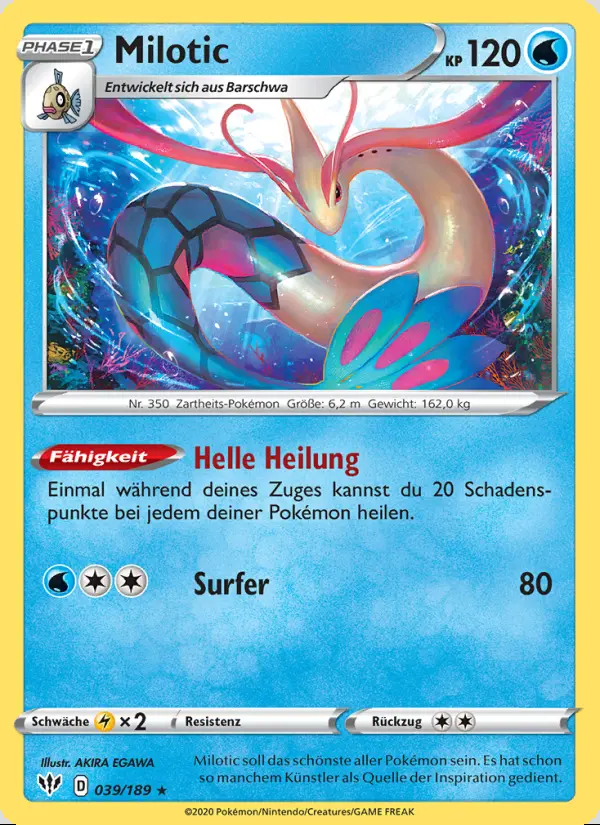 Image of the card Milotic