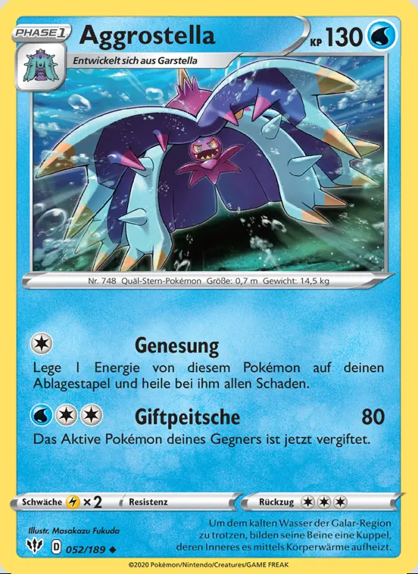 Image of the card Aggrostella