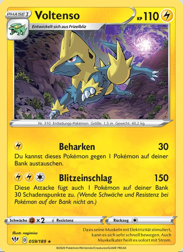 Image of the card Voltenso