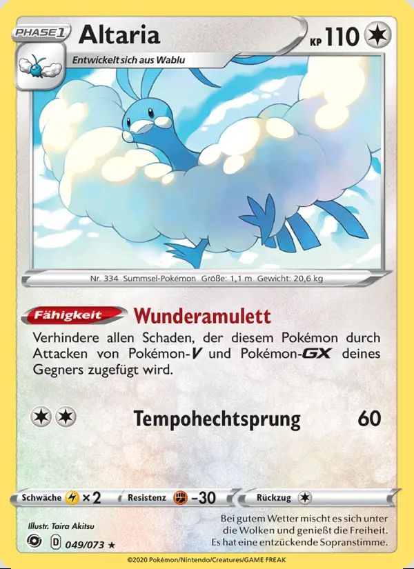 Image of the card Altaria