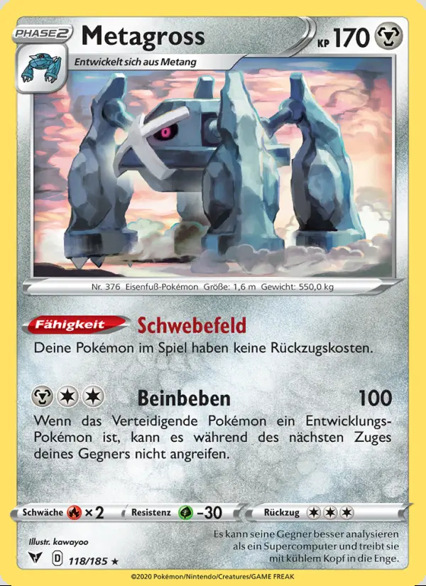 Image of the card Metagross