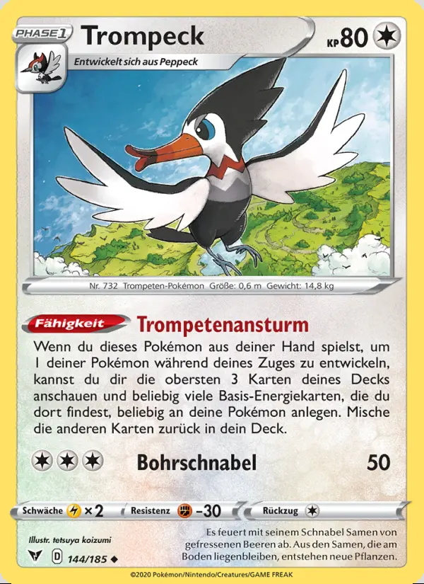 Image of the card Trompeck