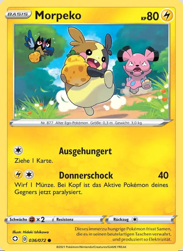 Image of the card Morpeko