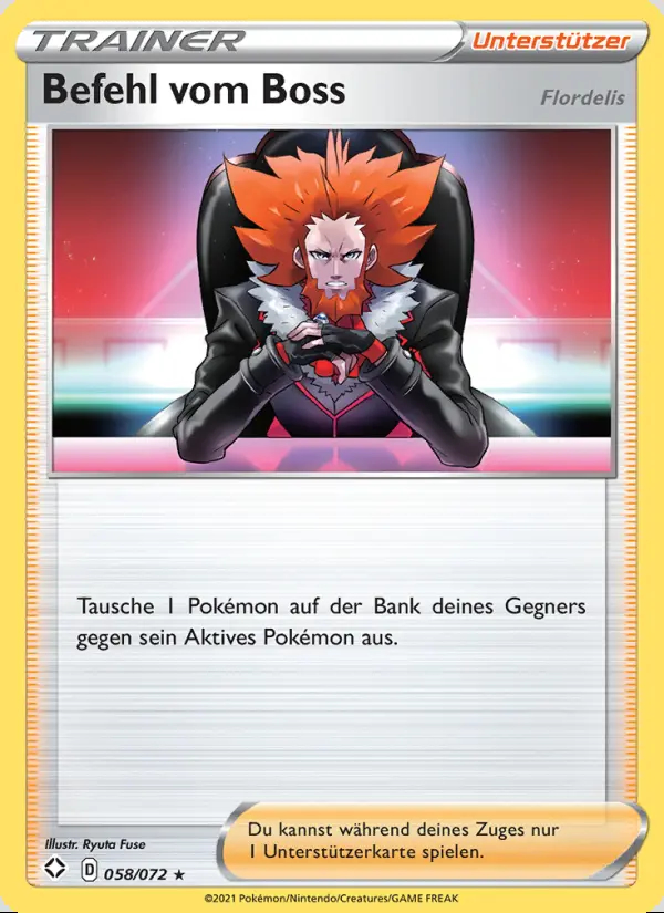 Image of the card Befehl vom Boss