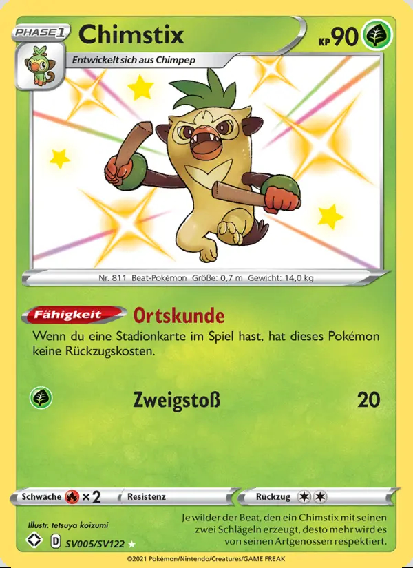 Image of the card Chimstix