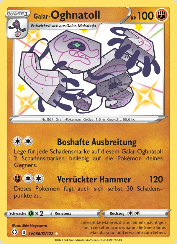 Image of the card Galar-Oghnatoll