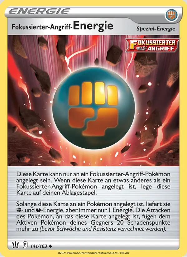 Image of the card Fokussierter-Angriff-Energie