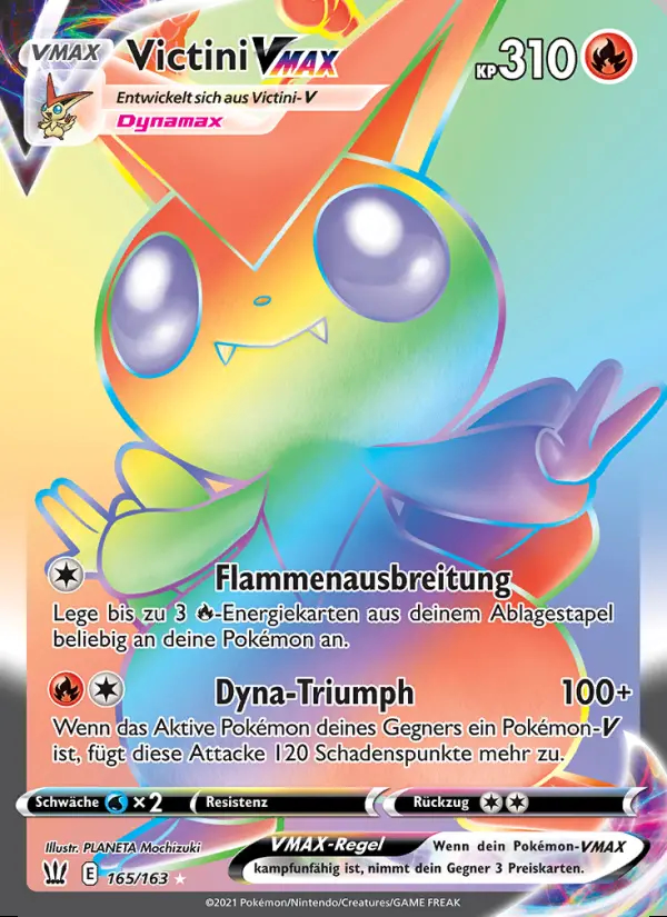 Image of the card Victini VMAX