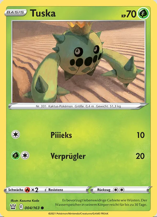 Image of the card Tuska