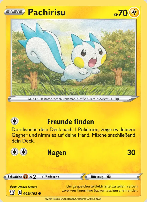 Image of the card Pachirisu