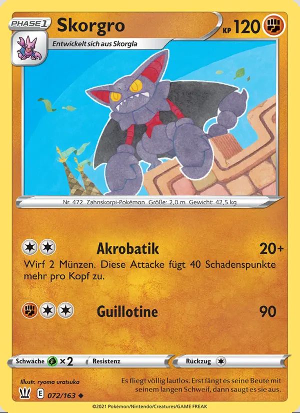 Image of the card Skorgro