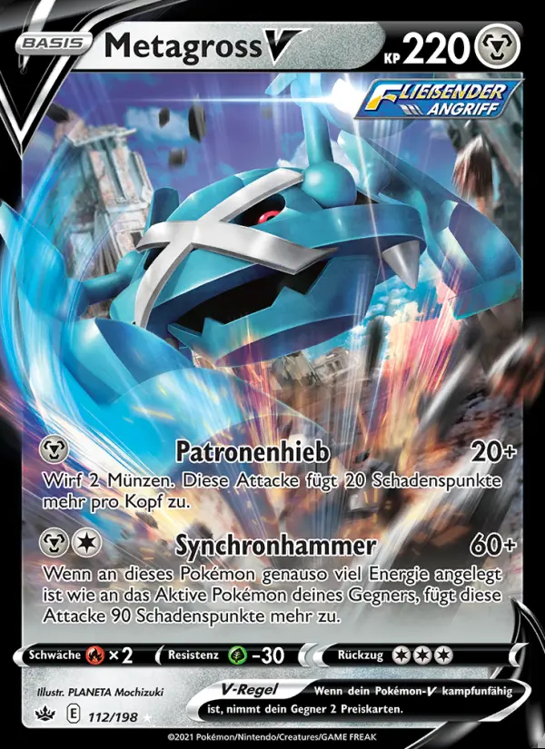 Image of the card Metagross V