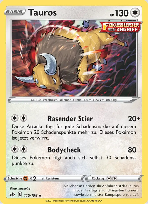 Image of the card Tauros