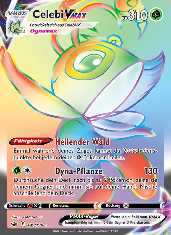 Image of the card Celebi VMAX