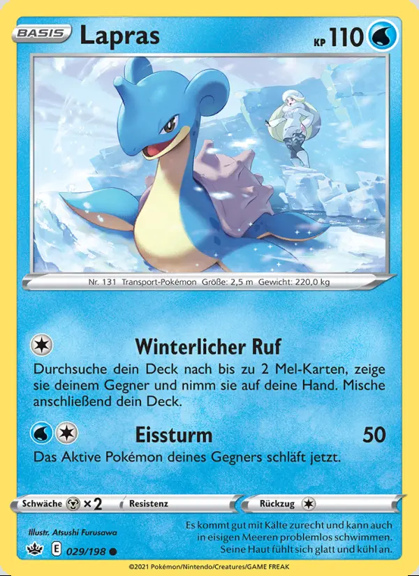 Image of the card Lapras