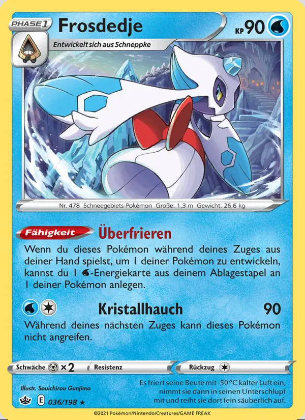 Image of the card Frosdedje