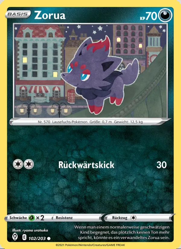 Image of the card Zorua