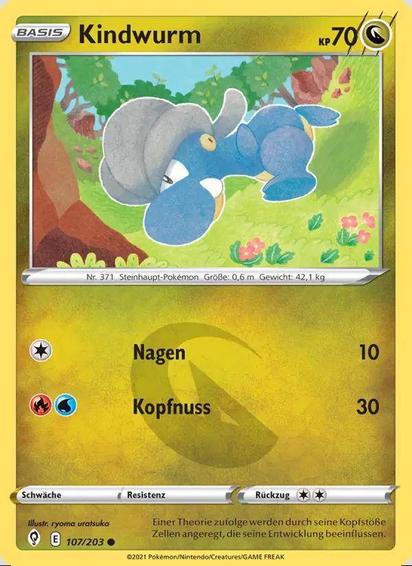 Image of the card Kindwurm