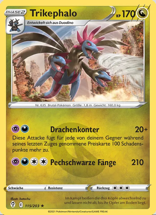 Image of the card Trikephalo