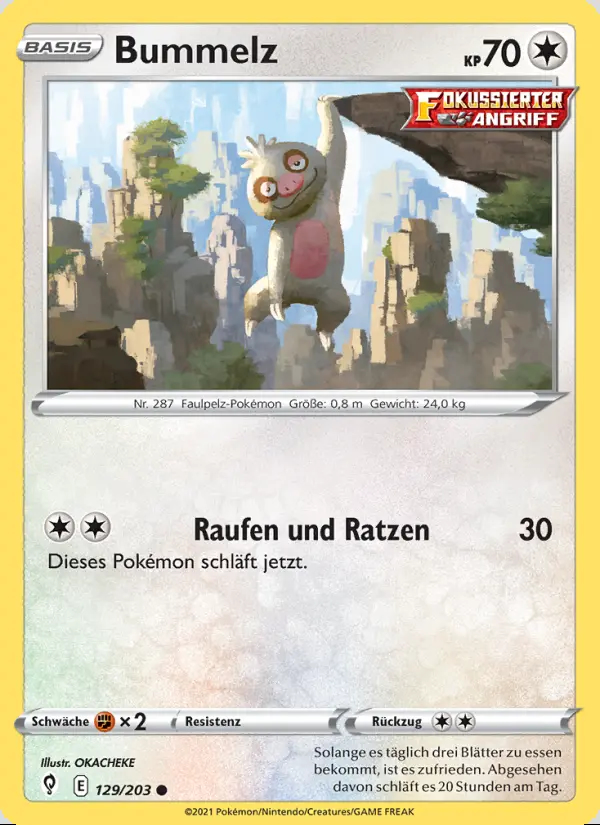 Image of the card Bummelz