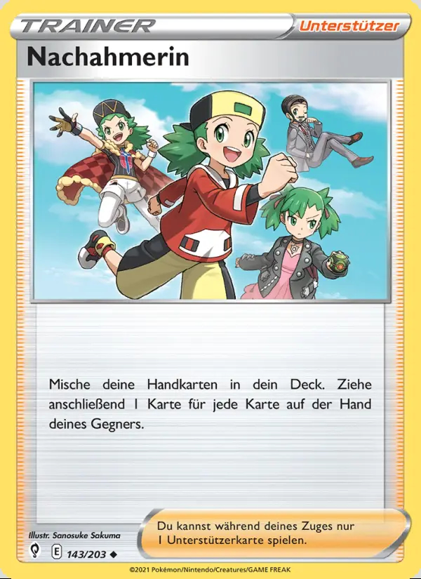 Image of the card Nachahmerin