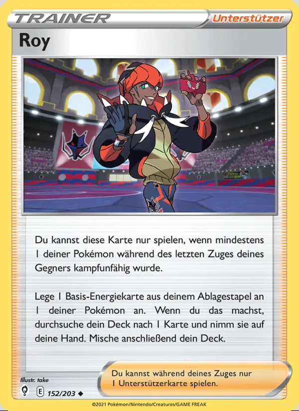 Image of the card Roy