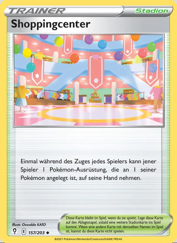 Image of the card Shoppingcenter