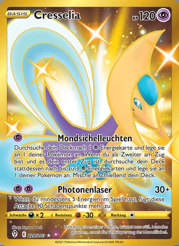 Image of the card Cresselia