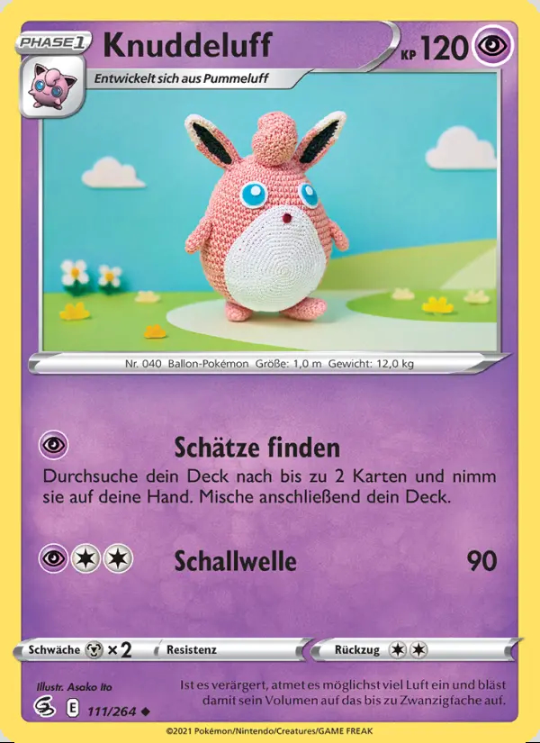 Image of the card Knuddeluff