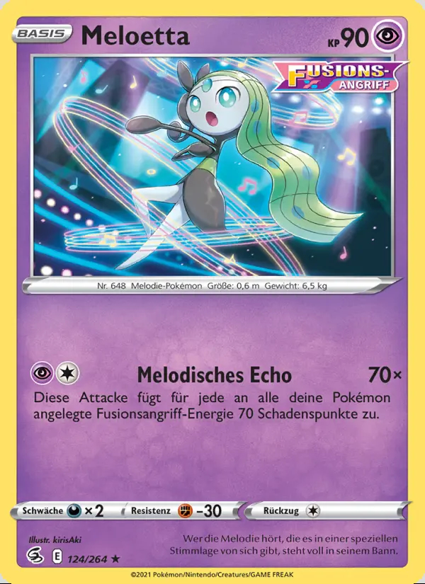 Image of the card Meloetta