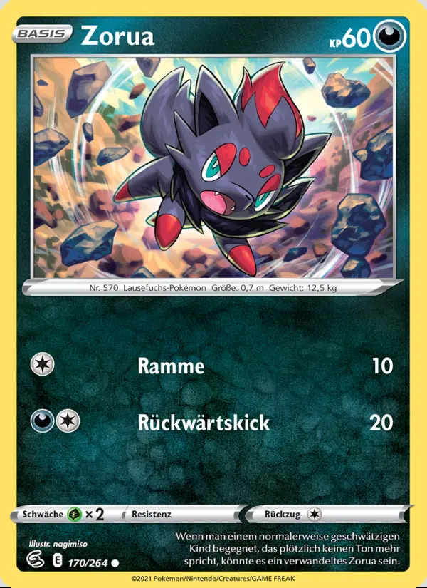 Image of the card Zorua